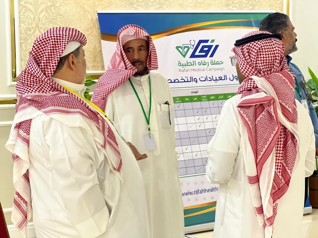 العيادات والحملات الطبية المتنقلة